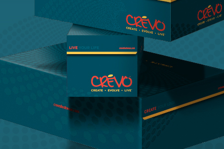 CREVO Shoe Branding and Packaging