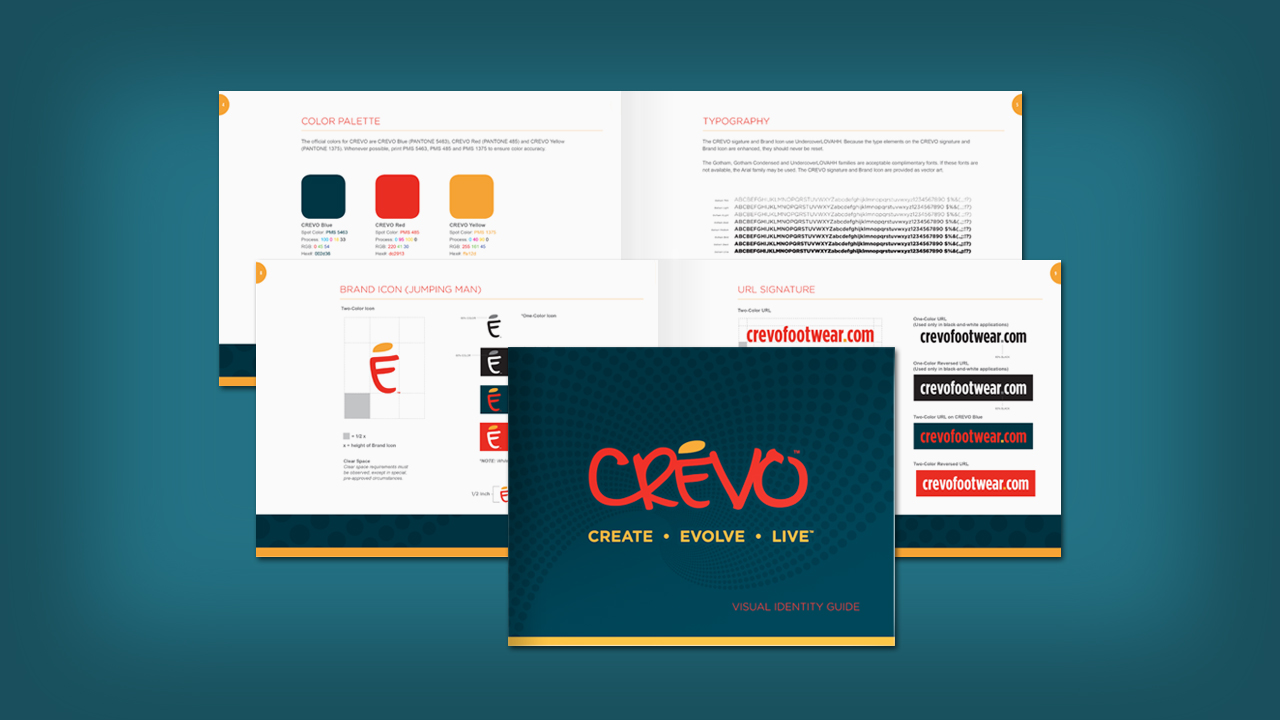 CREVO Shoe Branding and Packaging