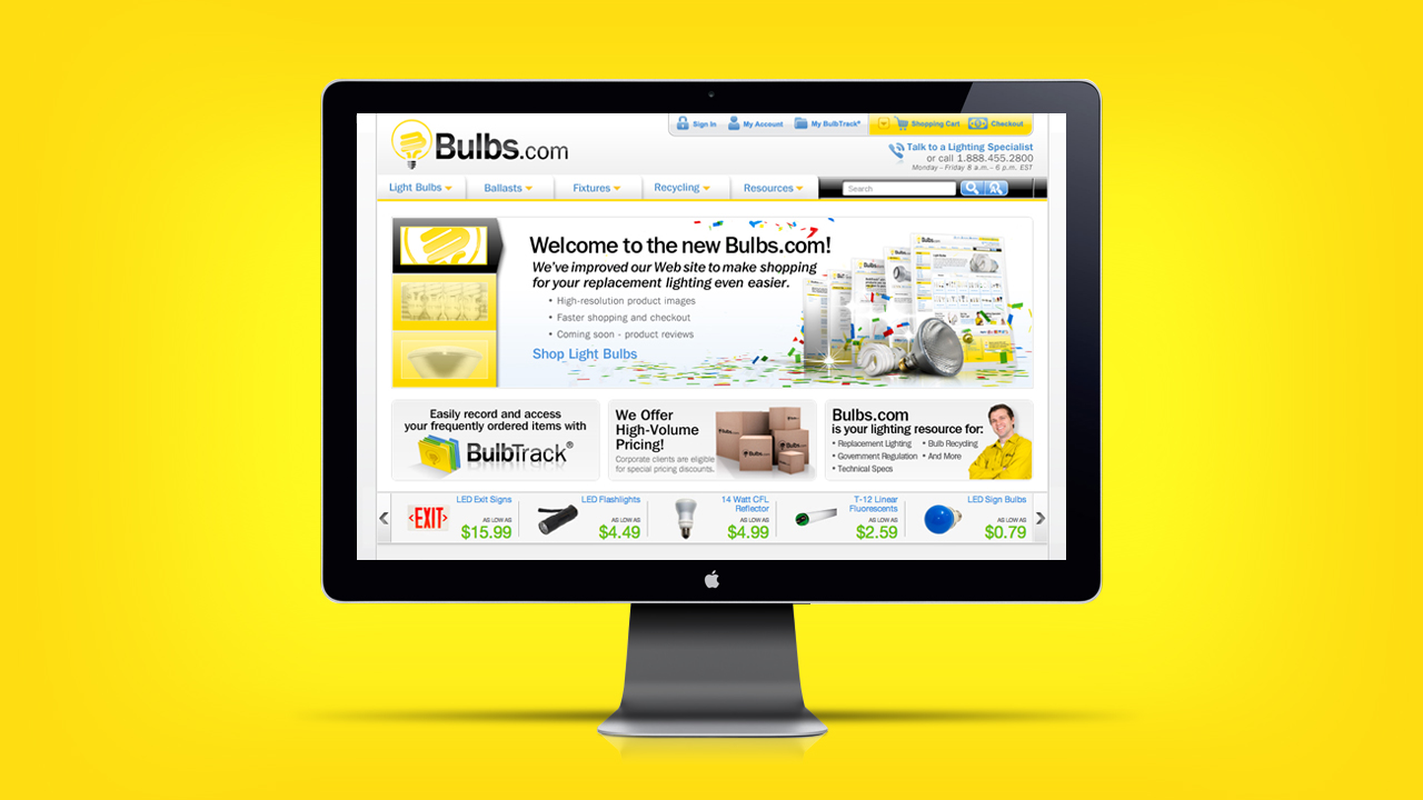 Bulbs.com Rebranding