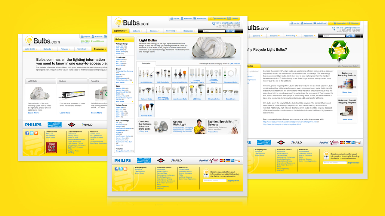 Bulbs.com Rebranding