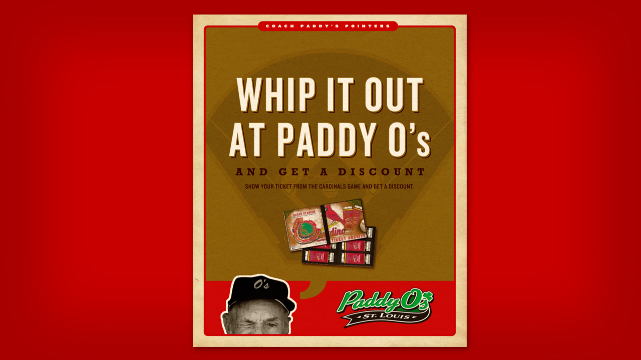 Paddy O’s “Coach Paddy Says”