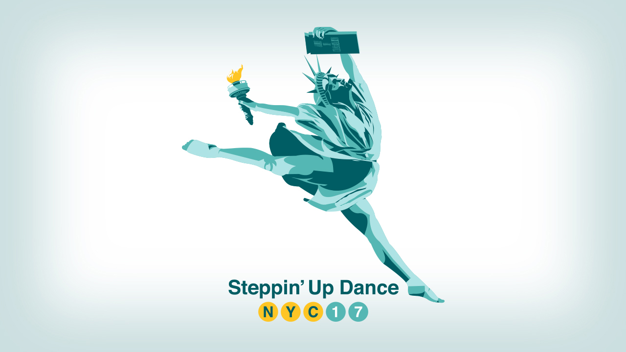 Steppin’ Up Dance Productions NYC 2017 T-Shirt
