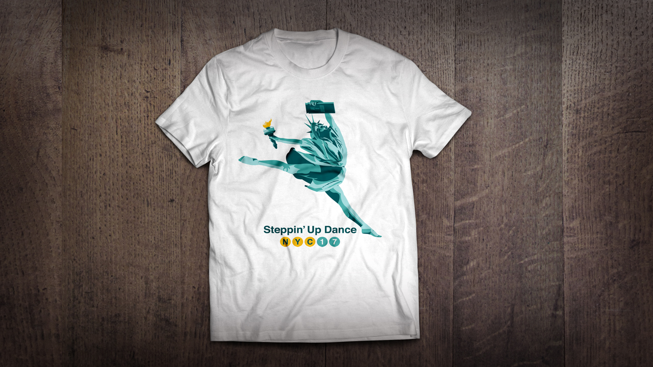Steppin’ Up Dance Productions NYC 2017 T-Shirt